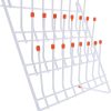 Baluue Test Tube Rack Laboratory Drying Rack Lab Glassware Drying Draining Rack Desk Top Lab Supply Cleaning Equipment for Education or Lab Science Use