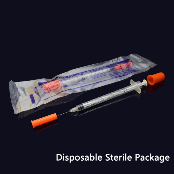 1ml/cc 30G 13MM/0.5IN Industrial Manufacturing Dispensing Tools, Lab Measuring Supplies, Pack of 20, Individually Wrapped - Image 2
