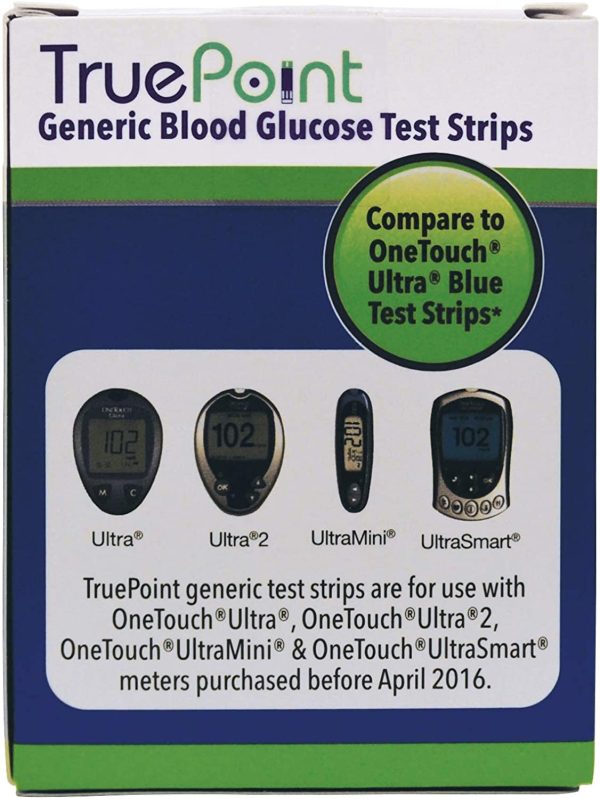 TruePoint Generic Test Strips 50 Count for Use with OneTouch Ultra, Ultra2, and UltraMini & UltraSmart Meters All Purchased Before April 2016 - Image 3