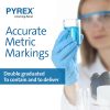 PYREX Griffin Borosilicate Glass Beaker- Low Form Graduated Measuring Beaker with Spout– Premium Scientific Glassware for Laboratories, Classrooms or Home Use - PYREX Chemistry Glassware, 600mL, 2/Pk - Image 6