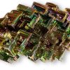Natural Bismuth Ore,Rainbow Bismuth, Metal Crystal,Crystal Gifts,Mineral Specimen,Home Decoration,Rainbow Bismuth, Metal Crystal (Approx: 0.19-0.24Ib) - Image 5