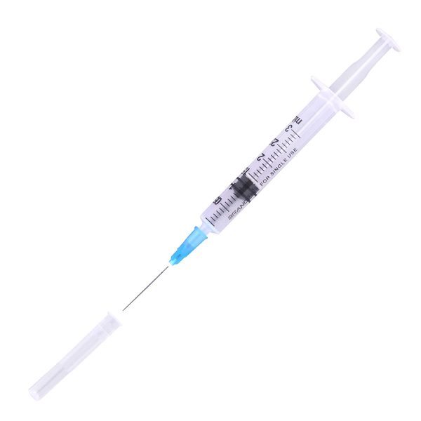 Brandzig 3ml Syringe with Needle - 23G, 1" Needle (100-Pack)… - Image 2