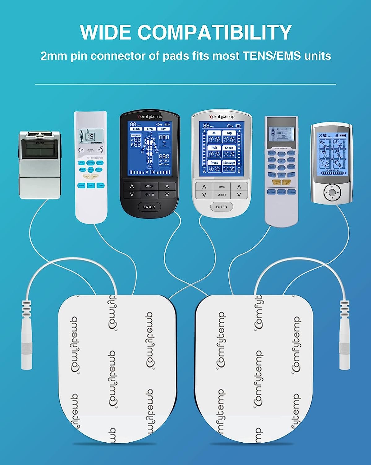 Comfytemp TENS Unit Muscle Stimulator for Pain Relief Therapy