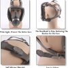 MOARON Full Face Respirаtor Reusable, Organic Vapor Respirаtor Compatible with Particulate Filter, Protection for Painting, Machine Polishing, Welding, Same as 6000 6800 7800 FF-400 V-Series - Image 5