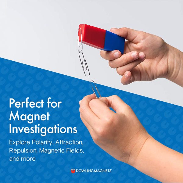 Dowling Magnets - 712 North/South Bar Magnets (3.13 inches Long x 1 inch Wide x .38 inch Thick), Set of 2 - Image 2