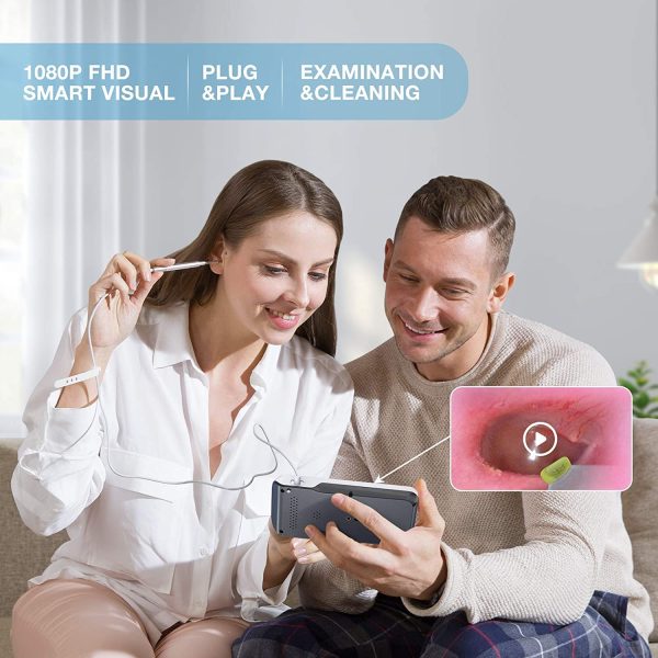 Digital Otoscope with 4.5 Inches Screen, Anykit 3.9mm Ear Camera with 6 LED Lights, 32GB Card, Ear Wax Removal Tool, Specula and 2500 mAh Rechargeable Battery, Supports Photo Snap and Video Recording - Image 8