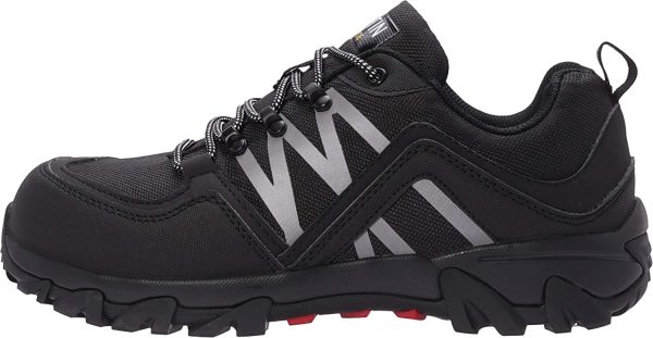 WHITIN Men's Steel Toe Slip Resistant Puncture Proof Construction Safety Work Shoes - Image 3