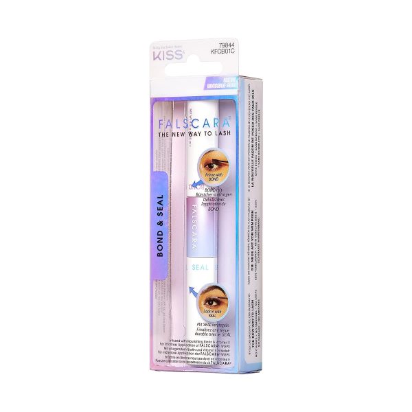 KISS Falscara DIY Eyelash Extension Bond & Seal Infused with Biotin & Vitamin E – Strong Gentle Comfortable Lash Adhesive for All Day Wear For Use With Falscara Lash Wisps, Remover, and Applicator - Image 8