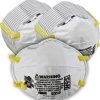 3M Personal Protective Equipment Particulate Respirator 8210, N95, Smoke, Dust, Grinding, Sanding, Sawing, Sweeping, 20/Pack