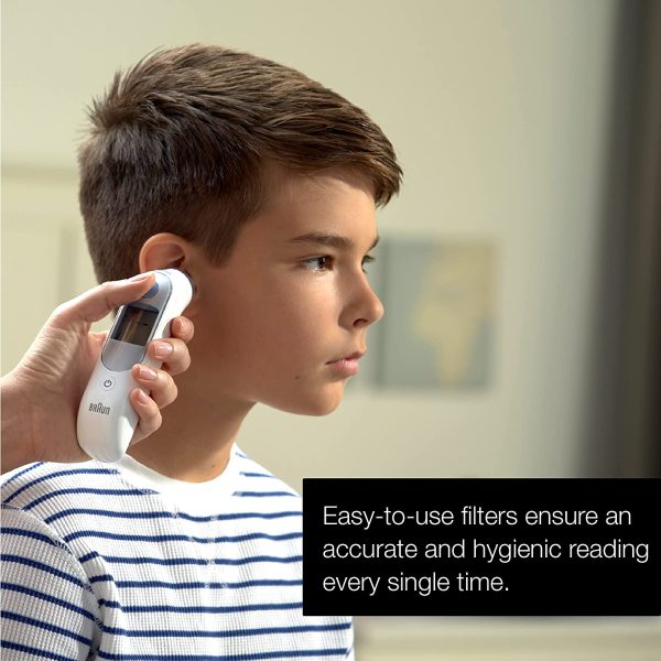 Braun ThermoScan Lens Filters for Ear Thermometer, Disposable Covers LF40US01 (40 Count) - Image 3