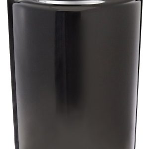 Justrite 26014K Cease-Fire Steel Drum, 30 Gallon Capacity, 19-1/4" OD x 29" Height, Black