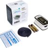 Innovo Deluxe iP900AP Fingertip Pulse Oximeter with Plethysmograph and Perfusion Index (Off-White with Black) - Image 6