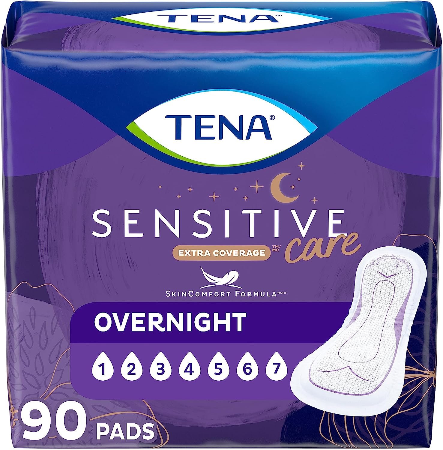 Basics Incontinence & Postpartum Underwear for Women, Maximum  Absorbency, Large, 54 Count, 3 Packs of 18, Lavender (Previously Solimo)  Best Price, Specs