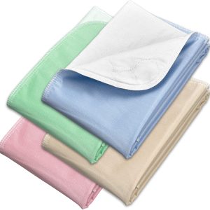 Incontinence Bed Pads - Reusable Waterproof Underpad Chair, Sofa and Mattress Protectors - Highly Absorbent, Machine Washable - for Children, Pets and Seniors (34x36 (Pack of 4), Multi-Color)