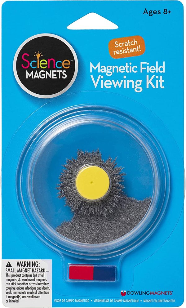 Dowling Magnets Magnetic Field Viewing Kit with Steel Filings