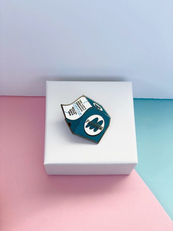 Parafilm Enamel Pin / Science Gift / Laboratory / Lab Tech / Researcher / Science Student / PhD / Science Lover / Medical Humour