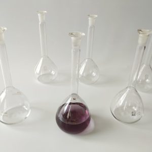 250 ml Laboratory Heat-Resistant Glass Jar / Glassware / Flask -Excellent Antique Laboratory Equipment -  Excellent Condition 1950s