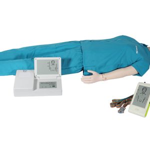 Full body CPR manikin with smart monitor