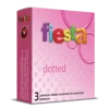 Fiesta Dotted Condom X3