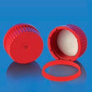 Borosil 1505C01 CAP-GL45 W/O POURING RING RED COLOUR
