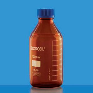 Borosil 1519029 BOTTLES REAGENT SCREW CAP AMBER 1 L