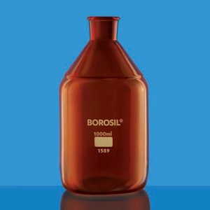 Borosil 1589029 BOTTLES SOLUTION AMBER 1 L