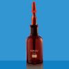 Borosil 1650021 BOTTLE DROPPING WITH PIPETTE AMBER 250ML