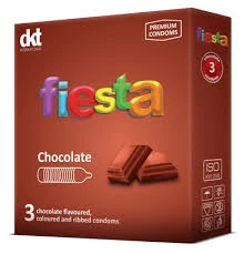Fiesta Chocolate CondomX3