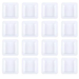 50pcs Plastic Weighing Plate Weighing Boat Weighing Dish Laboratory Supply 7ml