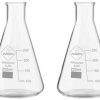 Pushpa Erlenmeyer Flask  (500 ml, Pack of 2)