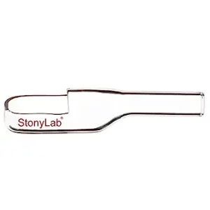 stonylab Glass Weighing Funnel, Borosilicate Glass Weighing Funnel Transfer Funnel with Pouring Neck for Sample Transfer Laboratory Research