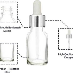 packagingShop 30ML GLASS DROPPERS Laboratory Dropper Bottle  (Glass 30 ml Pack of12)
