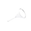 PYREX 60° Angle Fluted Laboratory Funnel - Short Stem Borosilicate Glass Funnel – Premium Chemistry Reusable Funnel for Laboratories, Classrooms or Home Use - PYREX Lab Glassware, 75mL, 2/Pk