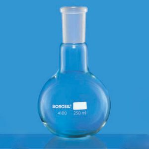 Borosil 4100031 Flasks Boiling Flat bottom I/c joint 34/35
