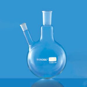 Borosil 4381A38 FLASK RB 1 CN 34/35 & 1 ASN 24/29 I/C J