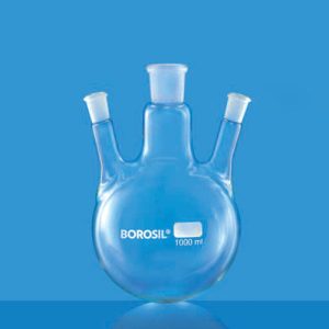 Borosil 4383A40 FLASK RB 1 CN 55/44 & 2 ASN 24/29 I/C JT