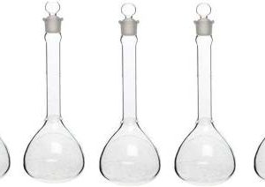 GVSSCO Volumetric Flask  (50 ml, Pack of 5)
