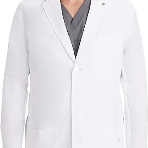 Healing Hands White Lab Coat 6 Pocket Mid Length 5100 Logan Mens Lab Coat The White Coat Modernist Collection