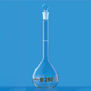 Borosil 5641001 VOLUMETRIC FLASKS B CL I/C STPR 1 ML