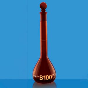 Borosil 5648005 VOLUMETRIC FLASKS A CL AMBER STPR 5 ML