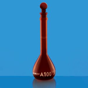 Borosil 5657005 VOL FLASK WM CL A 5 ML ASTM AMBER
