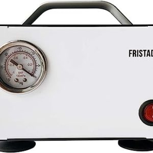 Fristaden Lab American Oilless Vacuum Pump, Fast 10L Per Minute Pumping Speed, Small Portable Vacuum Pump, 20W Oilless Motor and Diaphragm Pump with 1 Year Warranty