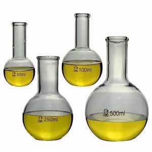 TN Lab Flat Bottom Boiling Flask 4-Piece Set 50-100-250-500ml