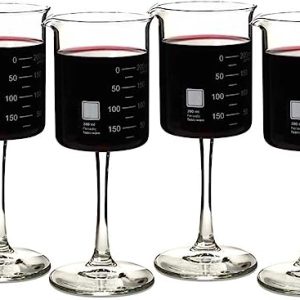 Periodic Tableware Laboratory Beaker Wine Glasses