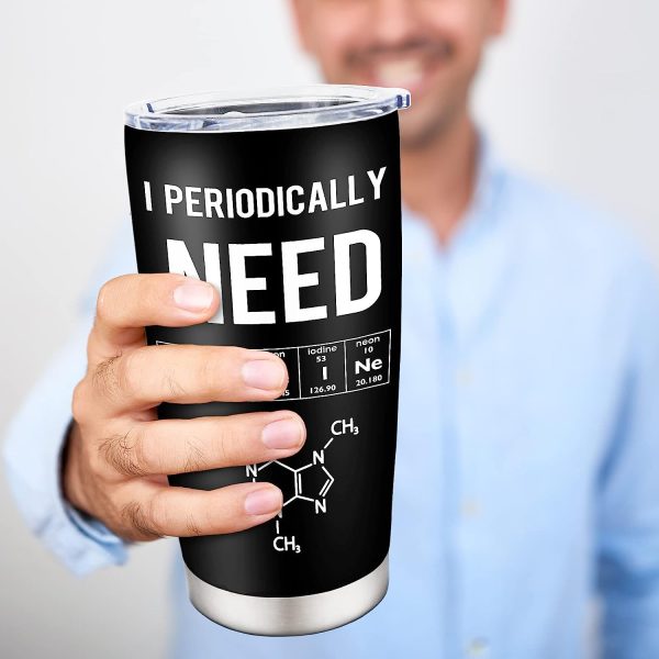 Noxulie Chemistry Gifts Tumbler 20oz - Science Teacher Gifts - Biology Gift - Gifts For Science Lovers - Chemistry Teacher Gifts - Birthday Gifts For Nerds - Nerd Gifts For Men - Fun Chemistry Mug - Image 5