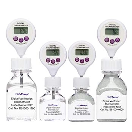 H-B Instrument FRIO-Temp Glass Thermometers: Blue Organic Liquid Filled: Thermometers