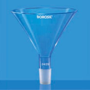 Borosil 6230080 FUNNELS, POWDER, STEM, WITH CONE 125 MM
