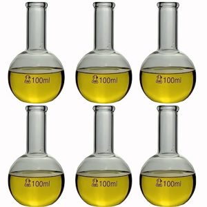 TN LAB Flat Bottom Boiling Flask 100ml 6-Pack (6)