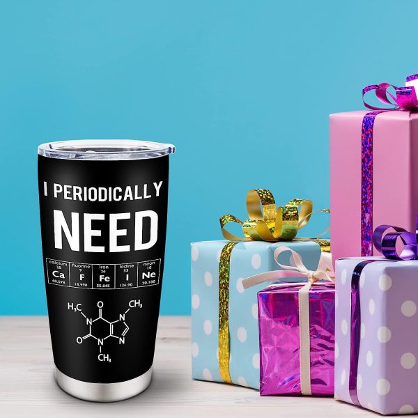 Noxulie Chemistry Gifts Tumbler 20oz - Science Teacher Gifts - Biology Gift - Gifts For Science Lovers - Chemistry Teacher Gifts - Birthday Gifts For Nerds - Nerd Gifts For Men - Fun Chemistry Mug - Image 3