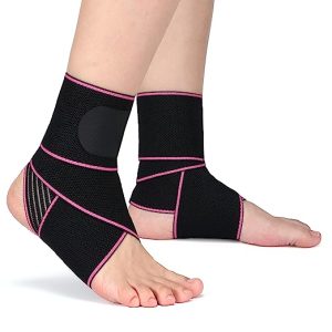 Ankle Support,Ankle Brace for Men and Women, Adjustable Ankle Compression Brace for Plantar fasciitis, arthritis sprains, muscle fatigue or joint pain, heel spurs, foot swelling,Suitable for Sports